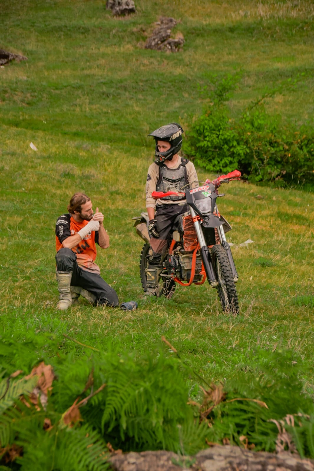 Ride photo: terraced hills